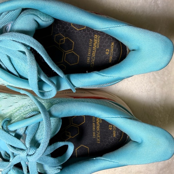 Hoka One One Clifton 8 Athletic Running Shoes Aqua Blue Women's Size 10B - Picture 11 of 11